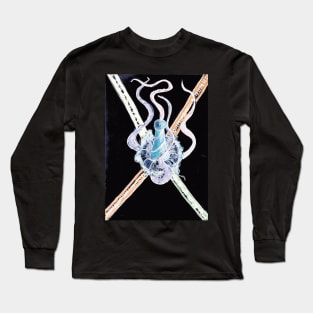 Coded Flower i Long Sleeve T-Shirt